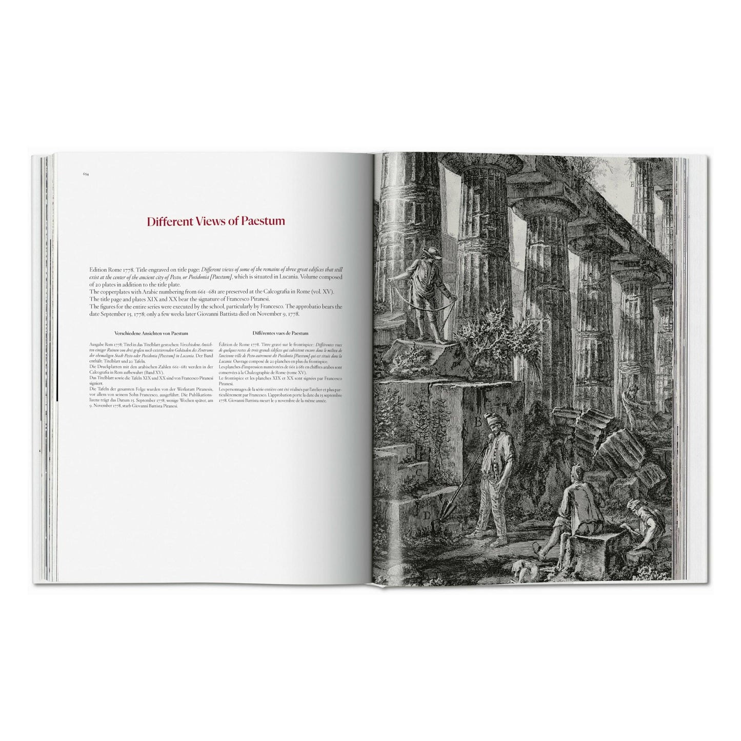 Piranesi. The Complete Etchings (German, French, English) Book