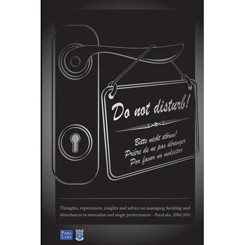 Do Not Disturb - Thoughts on Heckling