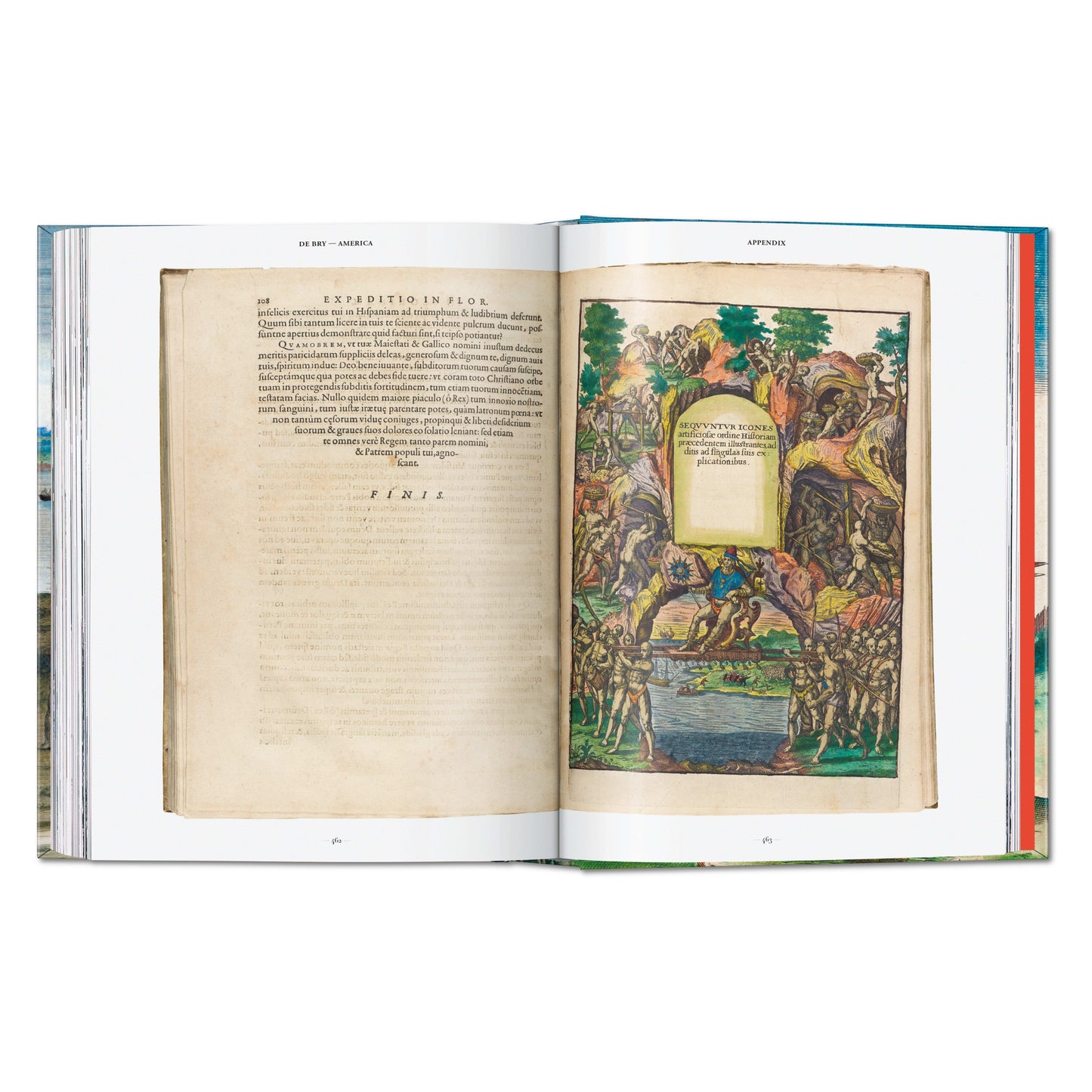 Theodore de Bry. The New World. 45th Ed. (English) Book