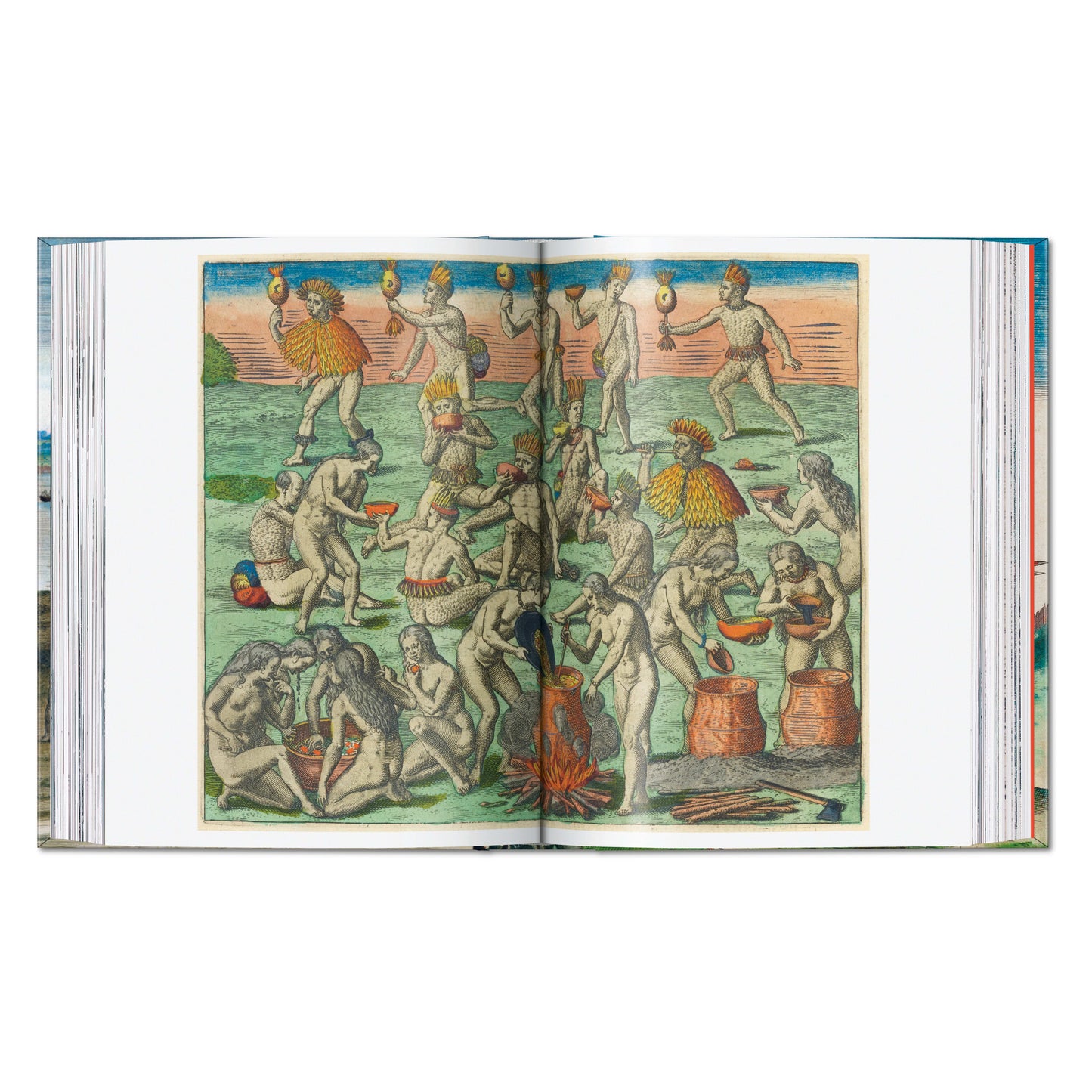 Theodore de Bry. The New World. 45th Ed. (English) Book