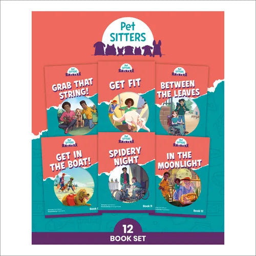 Phonic Books Pet Sitters: Decodable Phonic Books for Older Readers (CVC, Alternative Consonants and Consonant Digraphs, Alternative Spellings for Vowe