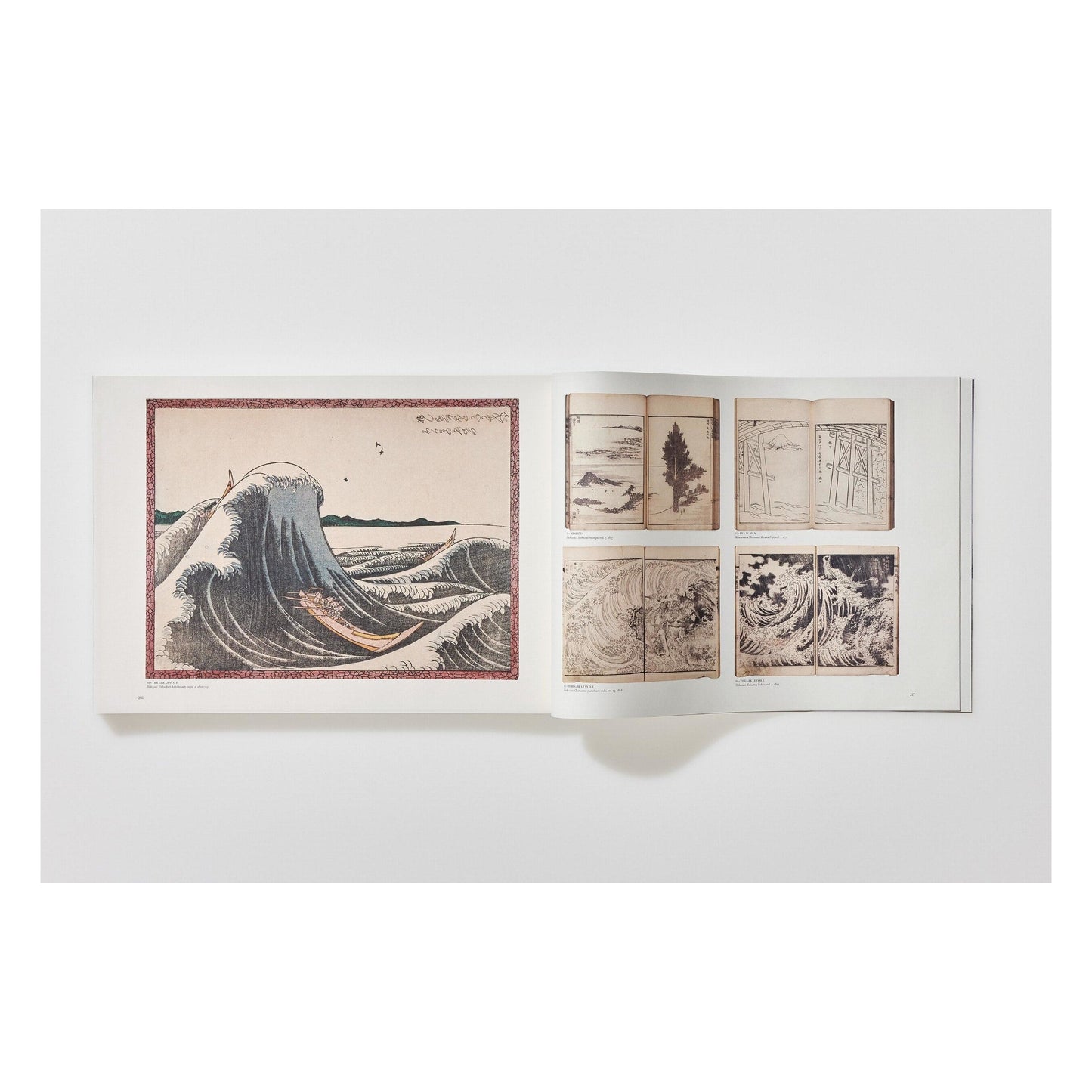 Hokusai. Thirty-six Views of Mount Fuji (German, French, English) Book