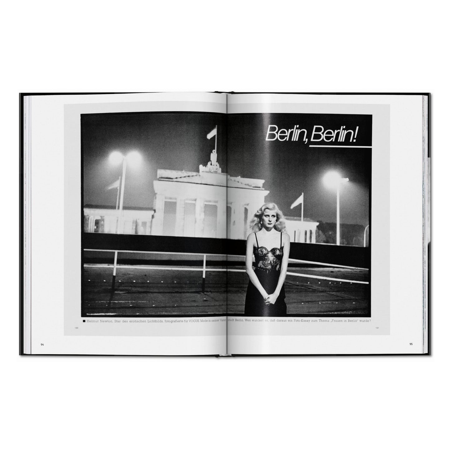 Helmut Newton. Berlin, Berlin (German, French, English) Book