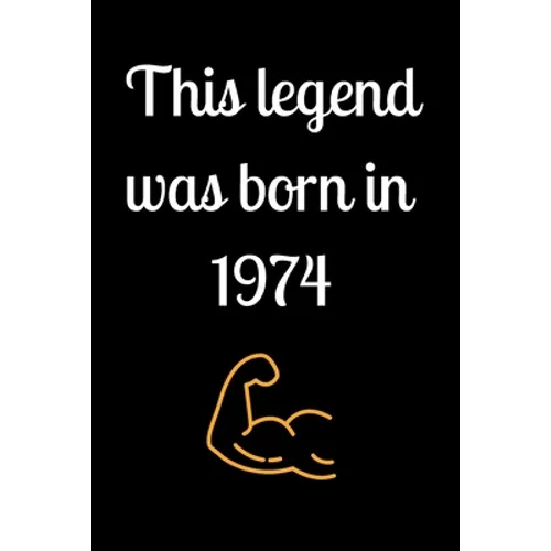 This legend was born in 1974