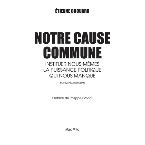 Notre cause commune
