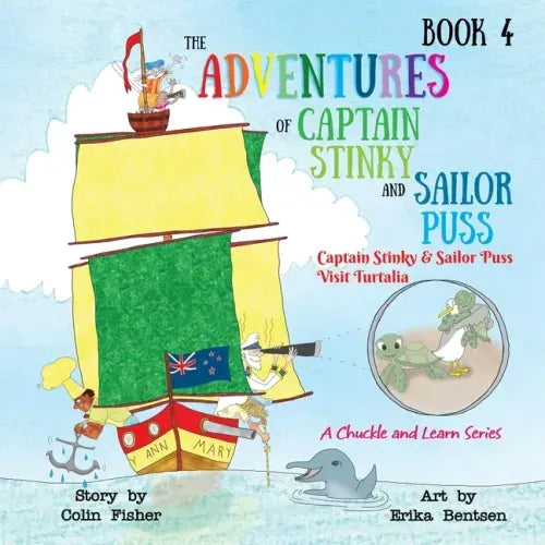 Captain Stinky and Sailor Puss visit Turtalia