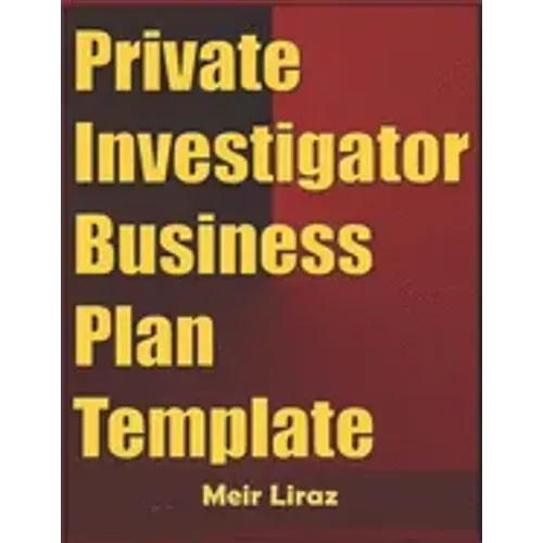 Private Investigator Business Plan Template