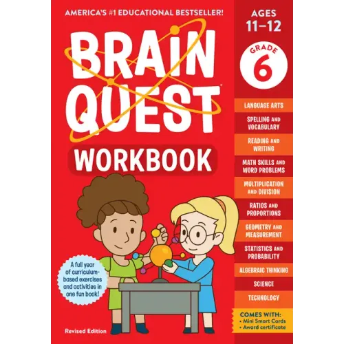 Brain Quest Workbook: 6th Grade Revised Edition