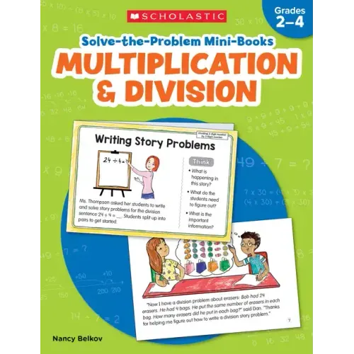 Solve-The-Problem Mini Books: Multiplication & Division