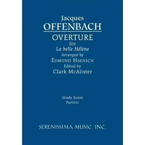 La belle Hélène Overture: Study score
