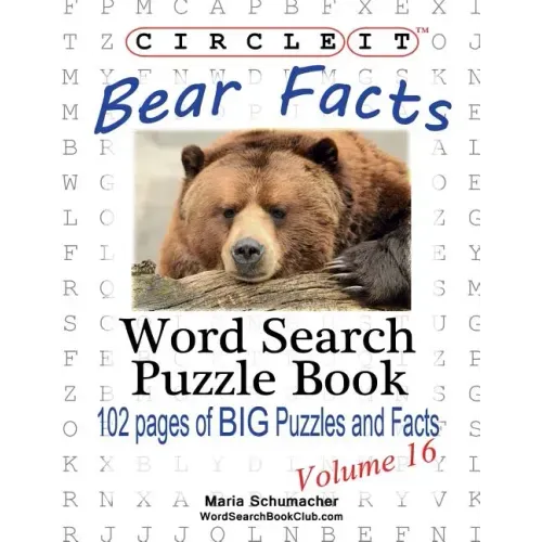 Circle It, Bear Facts, Word Search, Puzzle Book