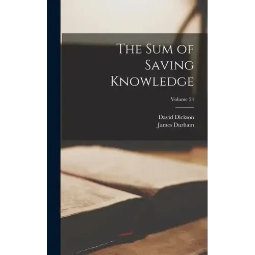 The sum of Saving Knowledge; Volume 24