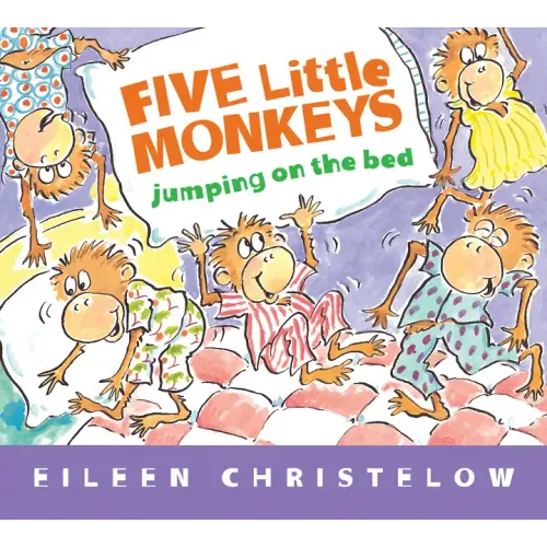 Five Little Monkeys Jumping on the Bed Padded Board Book