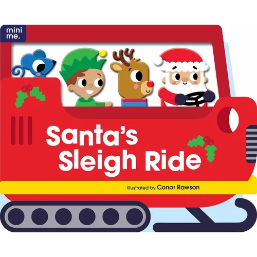 Santa's Sleigh Ride: Shaped Board Book
