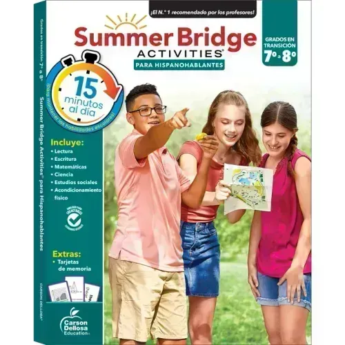 Summer Bridge Activities Spanish 7-8, Grades 7 - 8