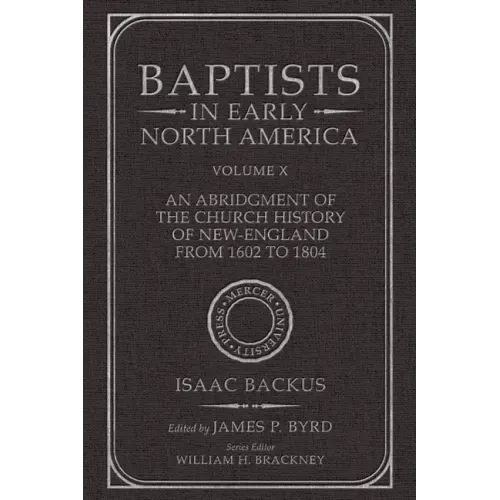 Baptists in Early North Amer--