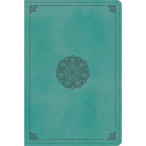 ESV Study Bible, Personal Size (Trutone, Turquoise, Emblem Design)