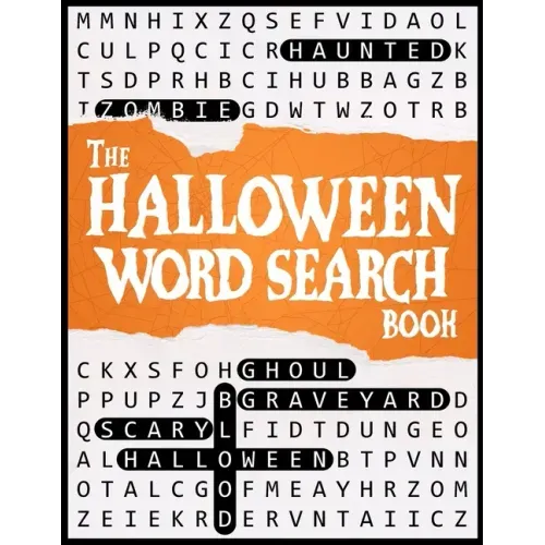 Halloween Word Search Book: A Spooky Halloween Puzzle Book for Adults and Teens