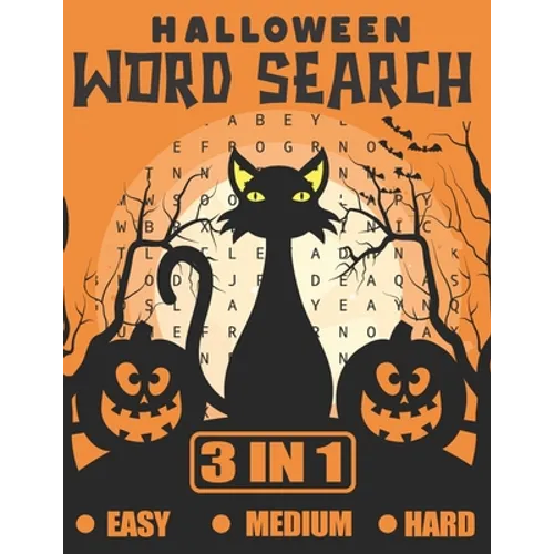 Halloween Word Search: 60 Unique Word Search Puzzles With Answer Keys