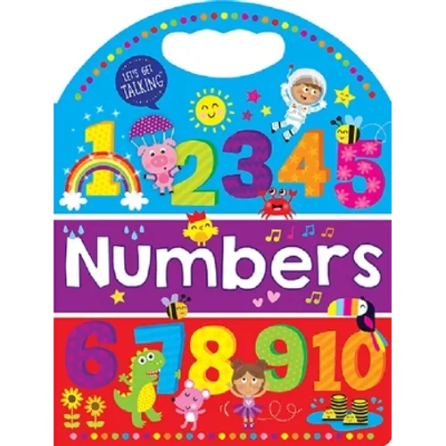 Let's Get Talking Handled Board Book - Numbers