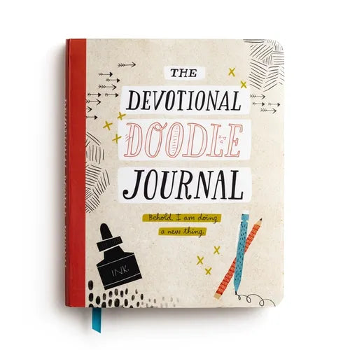 The Behold, I Am Doing a New Thing: The Devotional Doodle Journal - 90 Daily Devotions with Scripture, Journaling Space, and Creative Activity Prompts