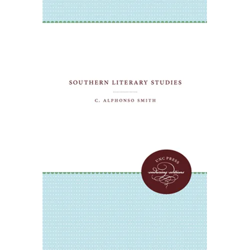 Southern Literary Studies