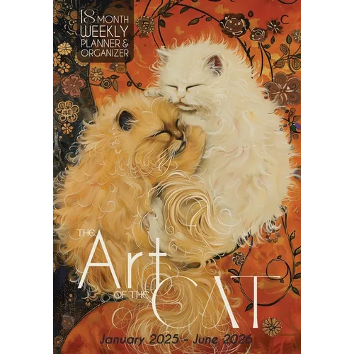 The Art of the Cat 18 Month Weekly Planner and Organizer