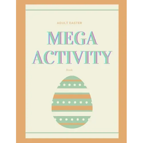 Adult Mega Easter Activity Book
