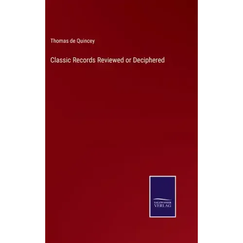 Classic Records Reviewed or Deciphered