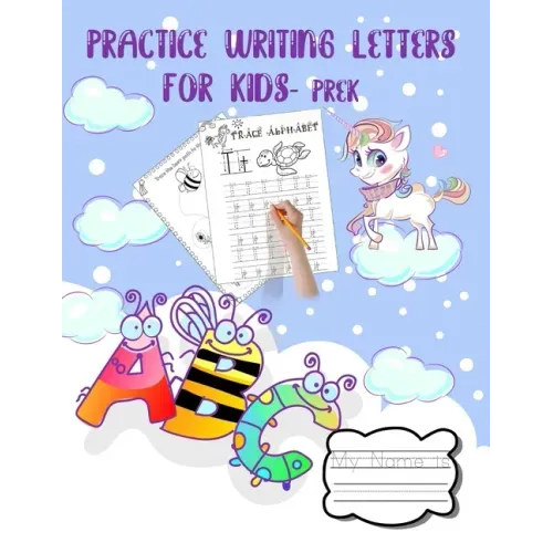 Practice Writing Letters for Kids Prek: Shapes, and letter tracing books for kids ages 3-5. Over 115 pages. learning to write for preschoolers from ea