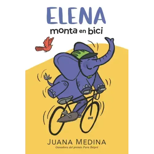 Elena Monta En Bici
