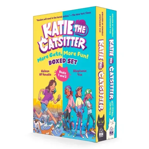 Katie the Catsitter: More Cats, More Fun! Boxed Set (Books 1 and 2): (A Graphic Novel Boxed Set)