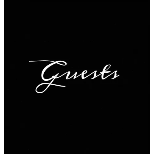 Guests Black Hardcover Guest Book Blank No Lines 64 Pages Keepsake Memory Book Sign In Registry for Visitors Comments Wedding Birthday Anniversary Chr
