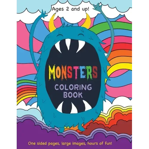 Monsters Coloring Book for Kids Ages 2 and Up!