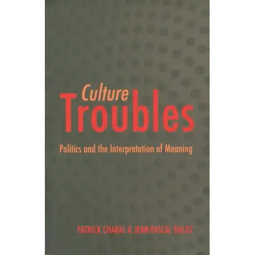 Culture Troubles: Politics and the Interpretation of Meaning