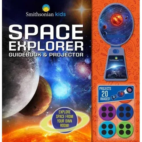 Smithsonian Kids: Space Explorer Guide Book & Projector