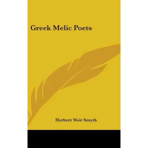 Greek Melic Poets