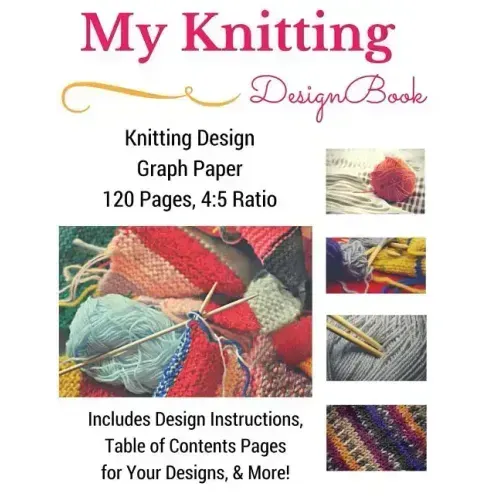 Knitting Design Graph Paper Book 4: 5 Ratio 120 Pages