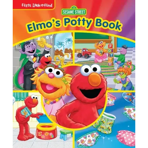 Sesame Street Elmo's Potty Book: First Look and Find