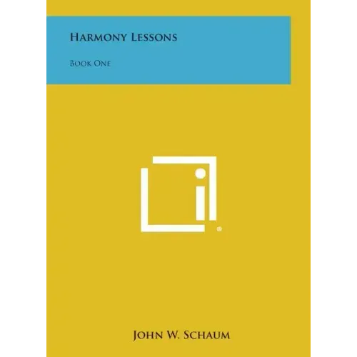 Harmony Lessons: Book One