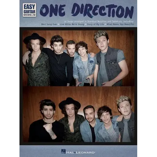 One Direction - Easy Guitar with Tab: Easy Guitar with Notes & Tab