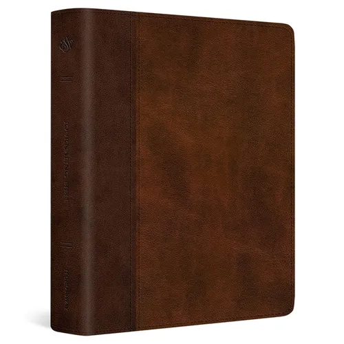 ESV Journaling Bible, Red Letter (Trutone, Brown/Tan, Timeless Design)
