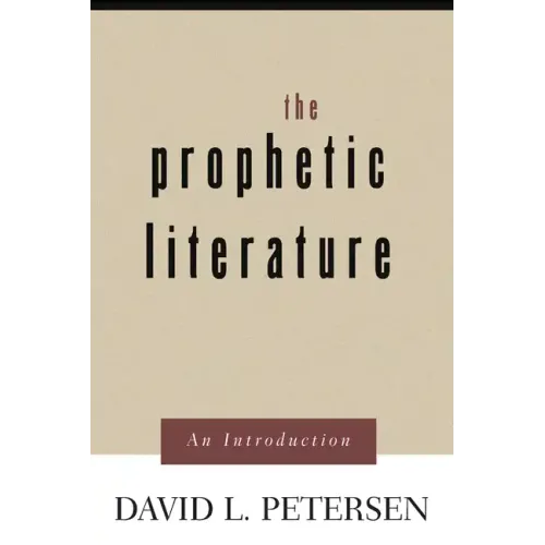 Prophetic Literature: An Introduction