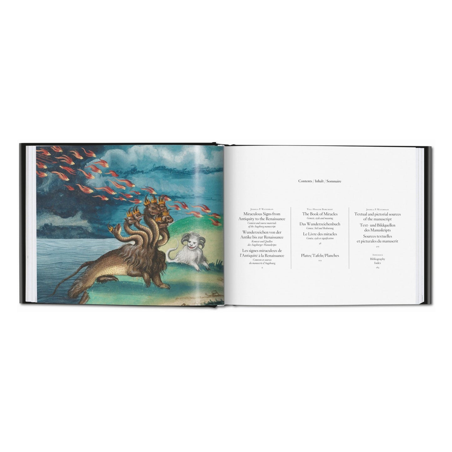 The Book of Miracles (German, French, English) Book