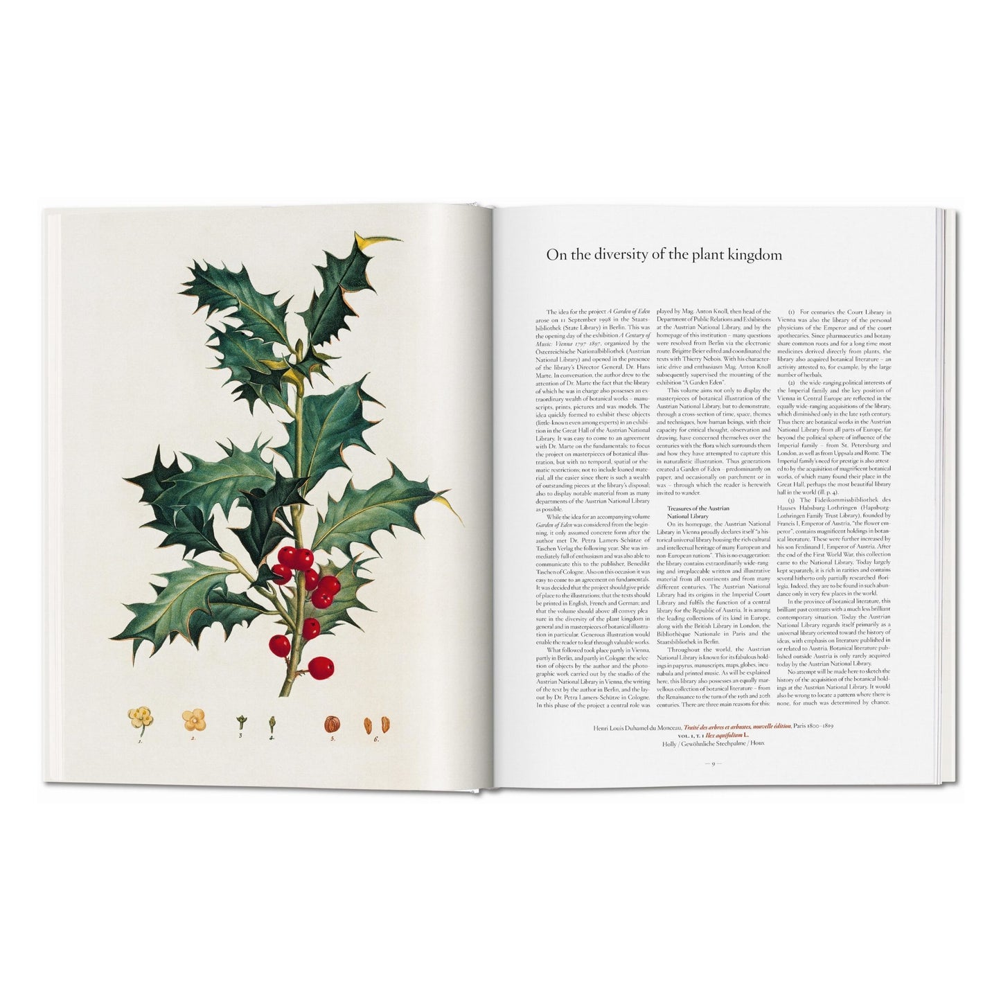 A Garden Eden. Masterpieces of Botanical Illustration (German, French, English) Book