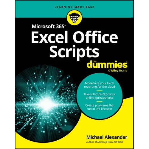 Microsoft 365 Excel Office Scripts for Dummies