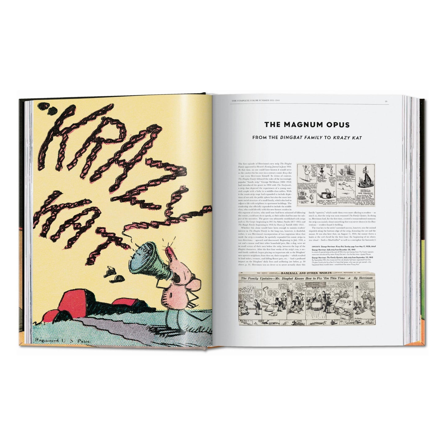 George Herriman. Krazy Kat. The Complete Color Sundays 1935–1944 (English) Book