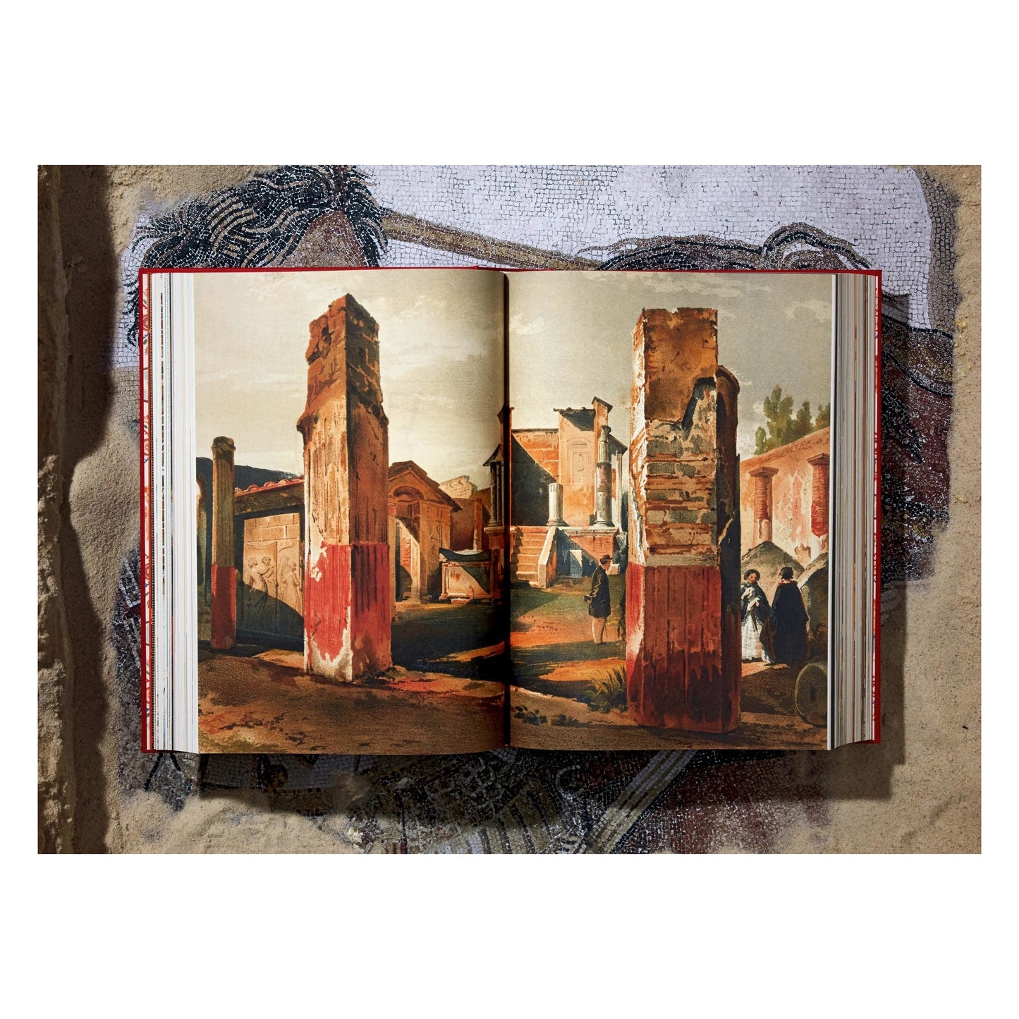 Fausto & Felice Niccolini. Houses and Monuments of Pompeii (German, French, English) Book