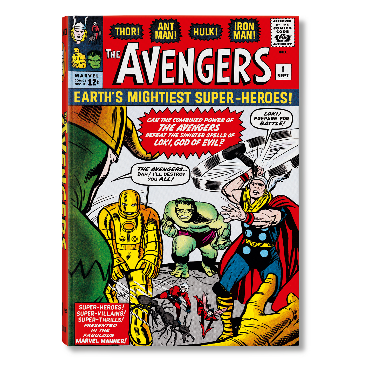 Marvel Comics Library. Avengers. Vol. 1. 1963–1965 (English) Book