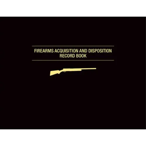 Firearms Acquisition and Disposition Record Book